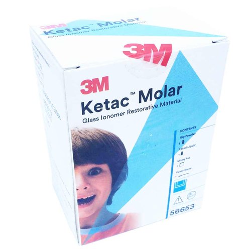 3m Espe Ketac Molar Glass Ionomer Filling Cement 15 gm Powder , 7.8 ML Liquid